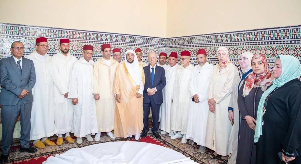 آل الشيخ يلتقي رؤساء وأعضاء المجالس العلمية لجهة مراكش