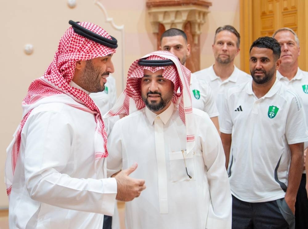 رياض محرز: استقبال ولي العهد سيظل راسخاً في مسيرتي الرياضية