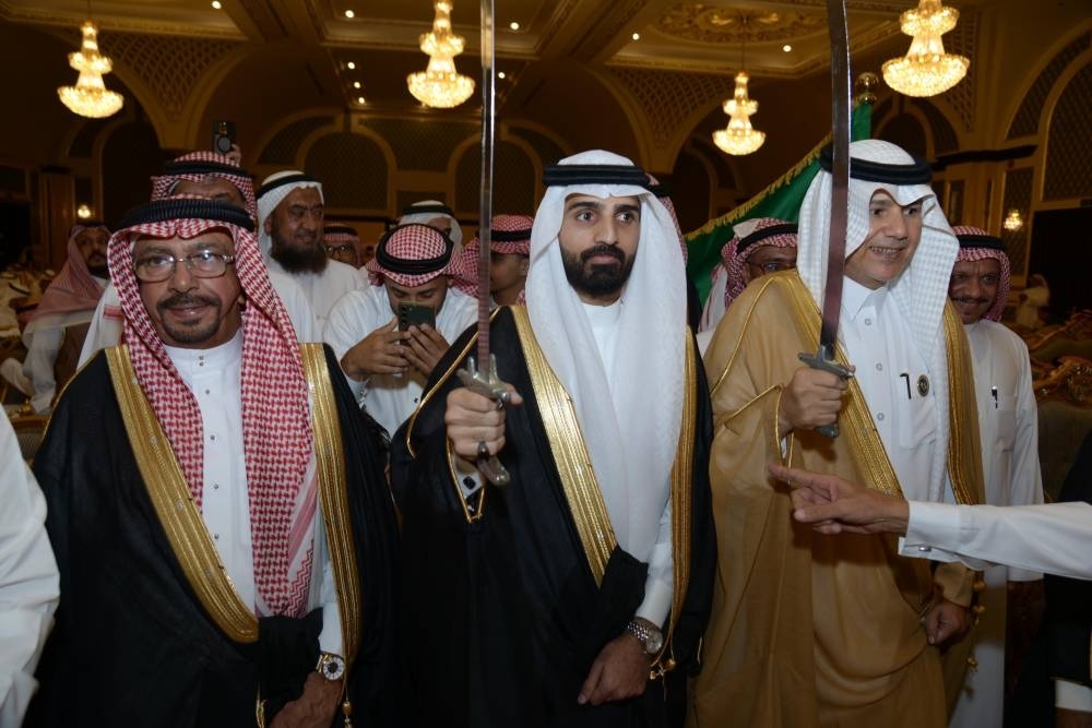 الصائغ يحتفل بزواج معاذ