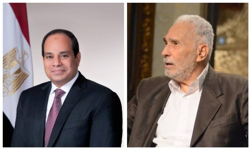 بعد إعلان مؤسسة حكومية وفاته.. الرئيس المصري يطمئن على صحة فنان شهير