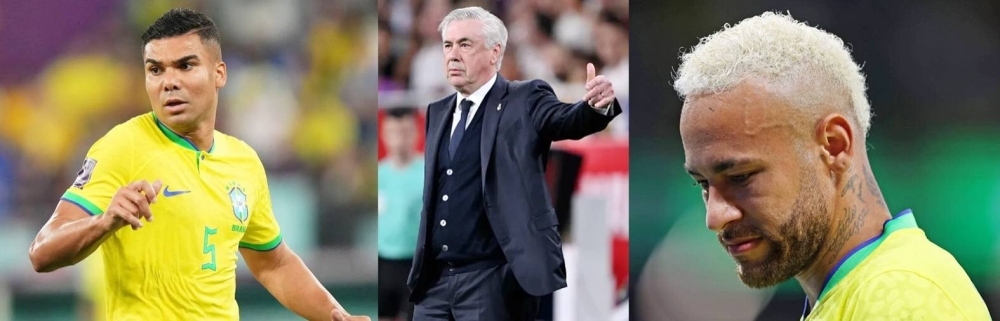 لماذا استبعد أنشيلوتي النجم البرازيلي نيمار من قائمة المنتخب واستدعى كاسيميرو؟