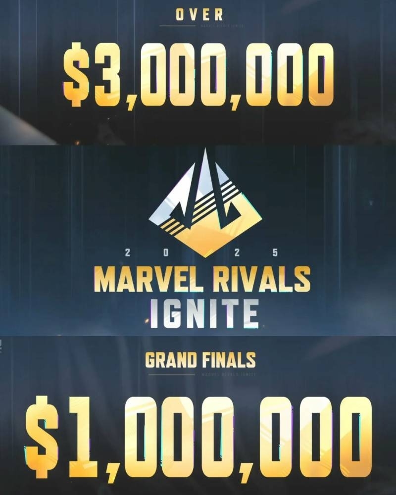 Marvel Rivals Ignite بجائزة مالية قدرها 3 ملايين دولار
