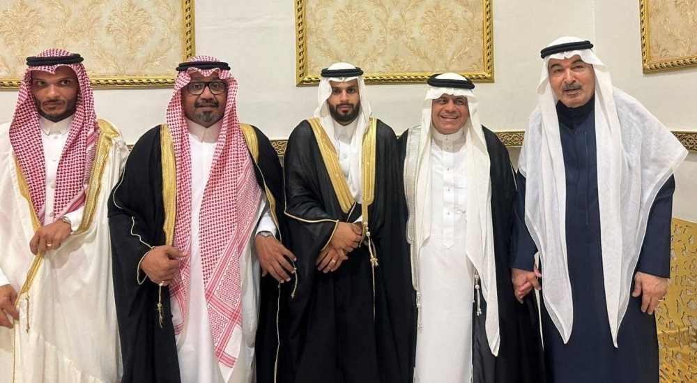 عريجة يحتفل بزفاف محمد