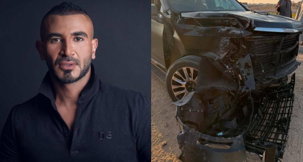 «ينجو بإعجوبة».. مديرة أعمال أحمد سعد تكشف لـ «عكاظ» تطورات الحالة الصحية بعد تعرضه لحادثة سير