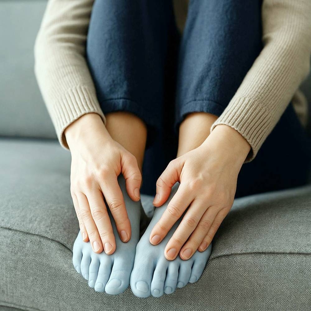 برودة اليدين والقدمين ناقوس خطر مبكر