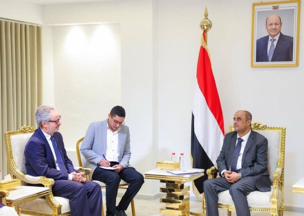 رئيس الوزراء اليمني يستعرض أولويات الحكومة التي تتطلب دعماً دولياً