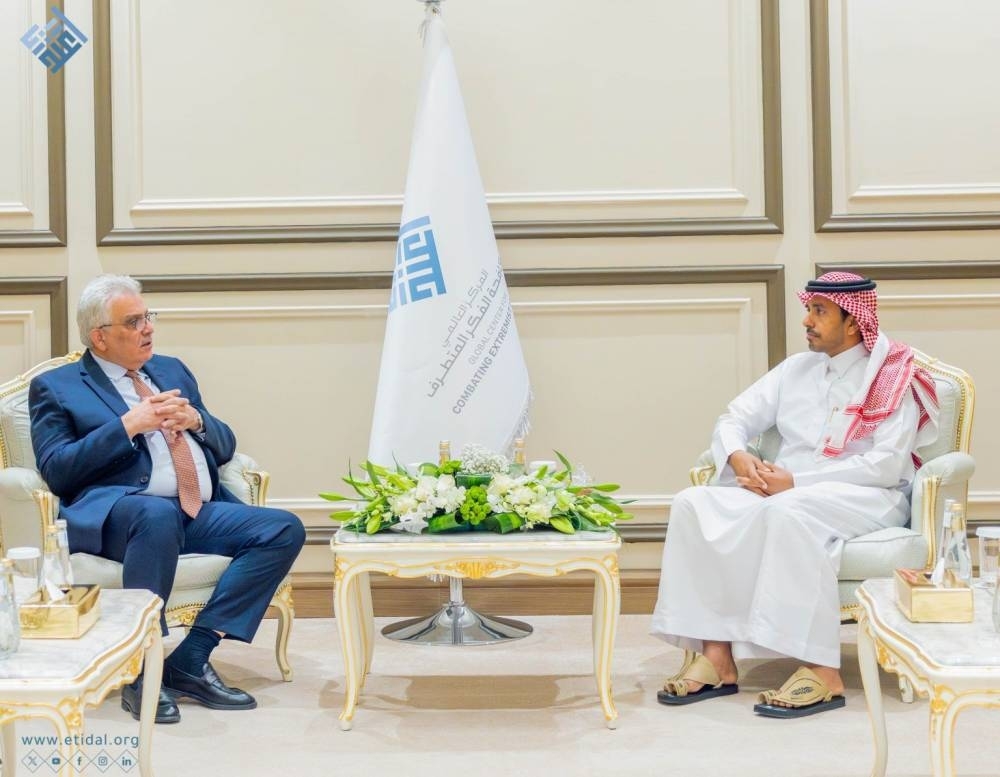 السفير الفلسطيني بالرياض يلتقي أمين عام «اعتدال»