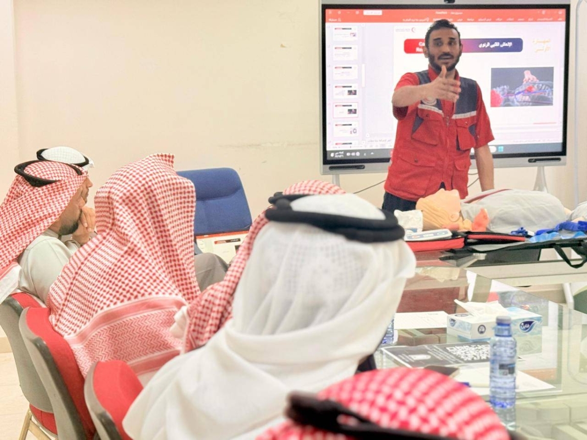 «الشؤون الإسلامية» في جازان يواصل تنفيذ السلسلة التدريبية في مهارات الإسعافات الأولية