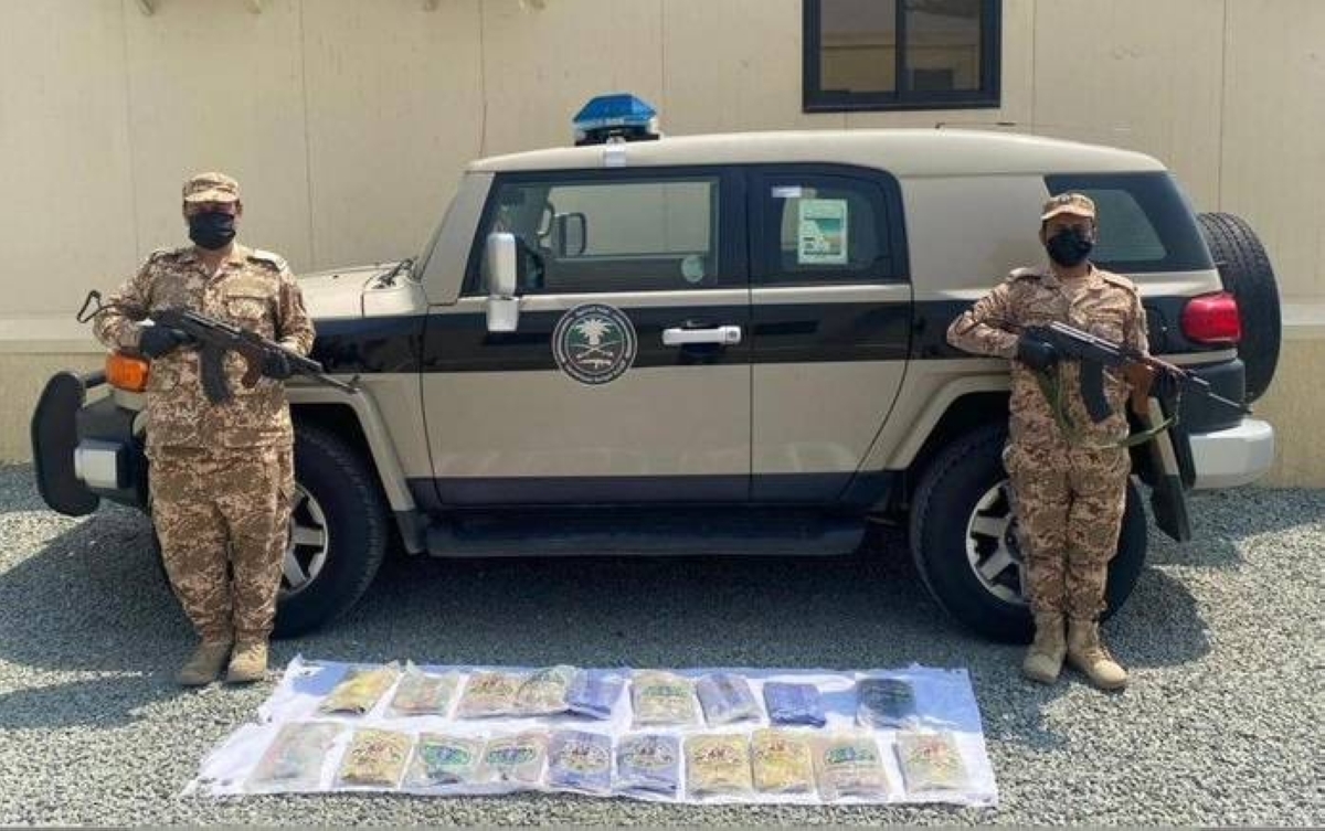 جازان: إحباط تهريب (18) كيلوجراماً من مادة الحشيش المخدر