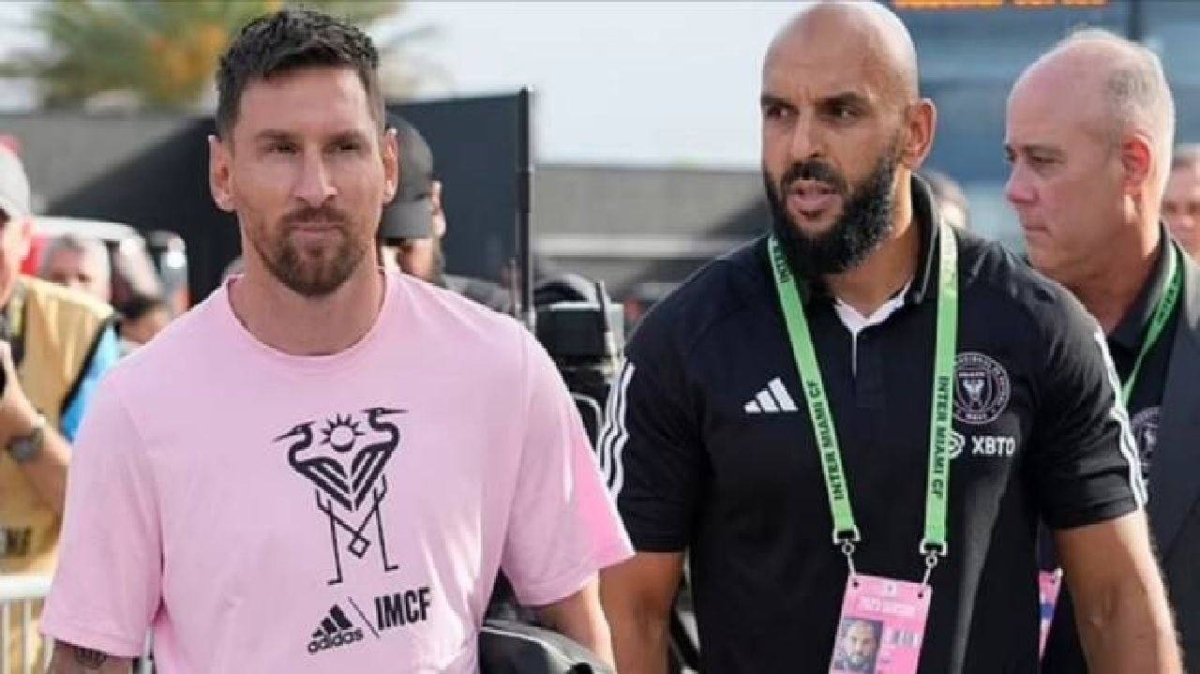 بقرار رسمي.. منع الحارس الشخصي لميسي من دخول الملعب