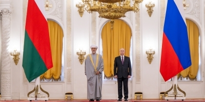 جلالةُ السُّلطان المعظّم والرئيس الرّوسي يؤكّدان على حرصهما على مواصلة تطوير التّعاون الثُّنائي