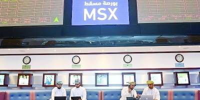 مؤشر القطاع الصناعي ببورصة مسقط يرتفع 412 نقطة