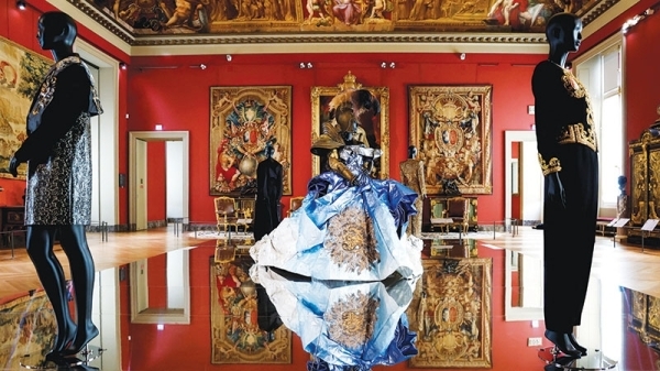 Louvre opens first fashion exhibition after shock memo about decay