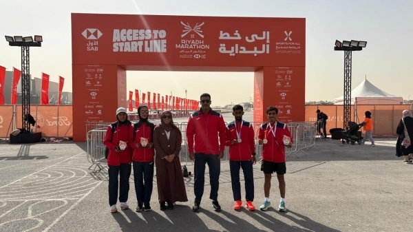 Omani runners achieve sporting feat at the Riyadh Marathon 2025