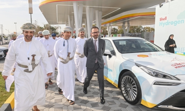 Oman launches first green hydrogen fuel station