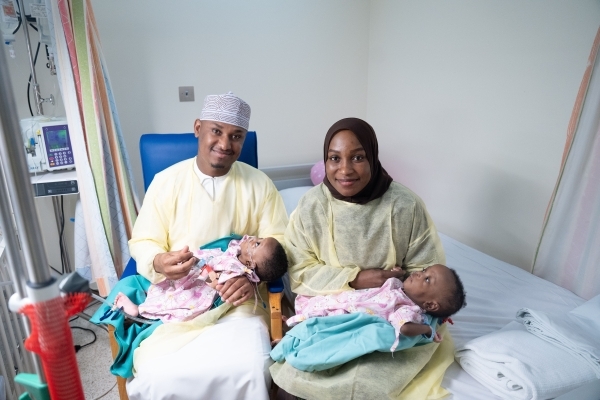 First separation of Siamese twins conducted in Oman