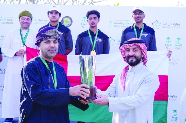 Oman's junior golfers win gold in GCC Championship