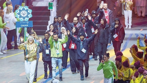 Oman at Turin Special Olympics Winter Games