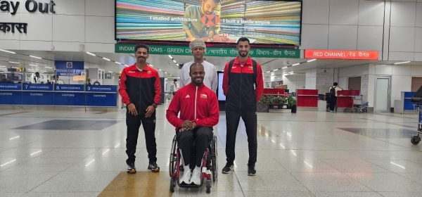 Oman Paralympic compete in Grand Prix in India