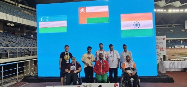 Al Mashaykhi wins gold, silver at Grand Prix in India