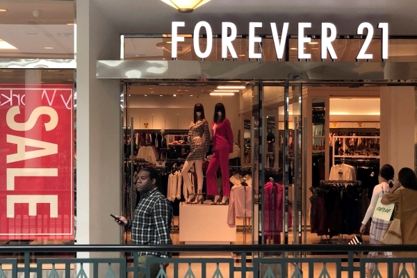 Forever 21 operator files for bankruptcy