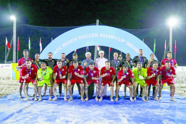 Oman finish runners-up in Beach Soccer Asian Cup