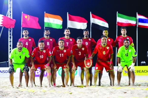 Oman beach soccer team in final tune-up for WC
