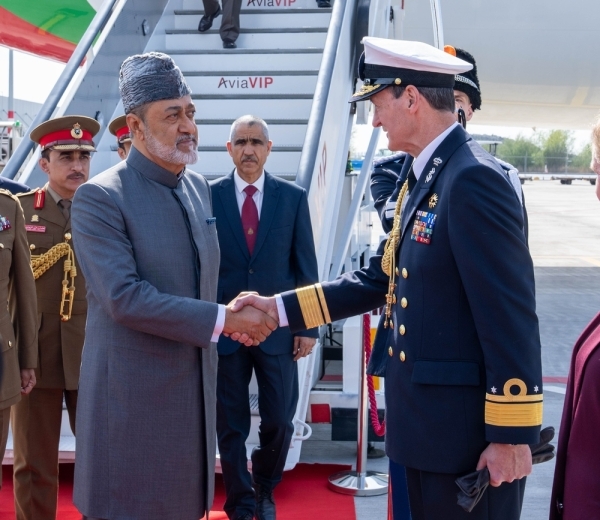 Official reception held for His Majesty in Amsterdam