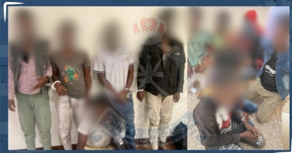 12 people of different nationalities arrested for Infiltration