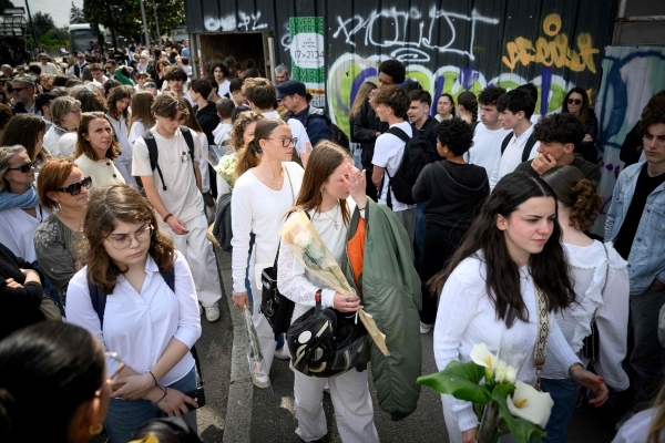 Community seeks answers in French school killing