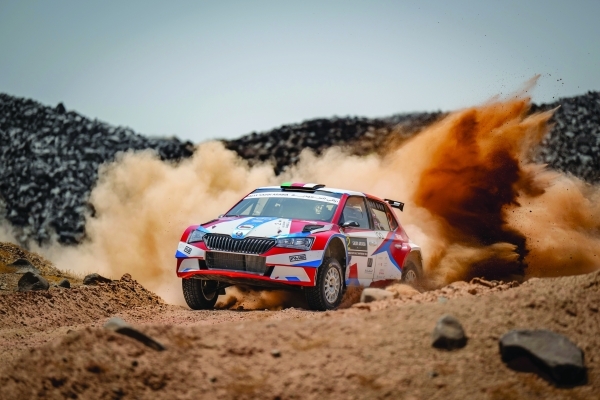 Punctures hamper Abdullah's progress in Saudi Rally