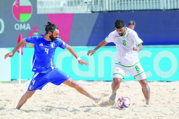 Italy defeat Oman in Beach Soccer World Cup opener