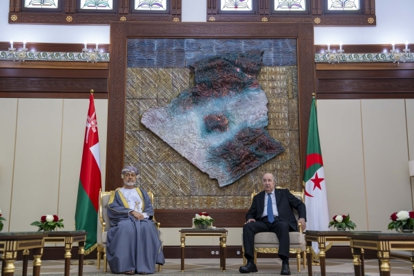 HM, Algerian President hold bilateral meeting, talks session