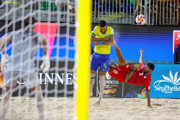 Oman out of beach soccer WC with Brazil defeat