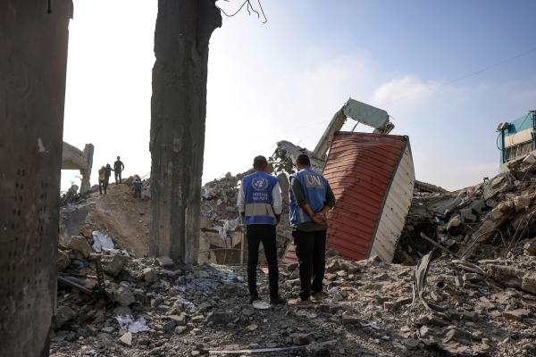 Israeli strike hits displaced Gazans, kills a whole family
