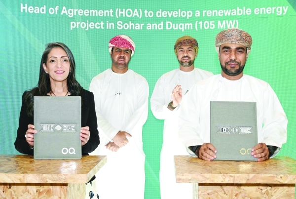 Vale, OQAE join forces to power Oman operations with renewables
