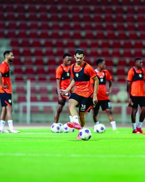 Jaber focuses on fitness in early training sessions