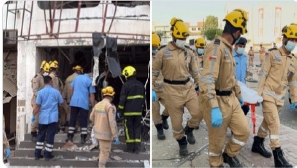 Indian couple die in Muscat building collapse after a gas leak