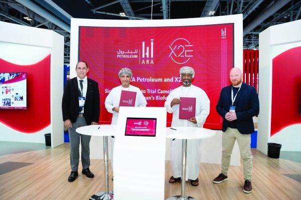 Trial cultivation of camelina for biofuel kicks off in Oman
