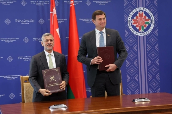 Oman, Belarus sign agreement to establish joint committee