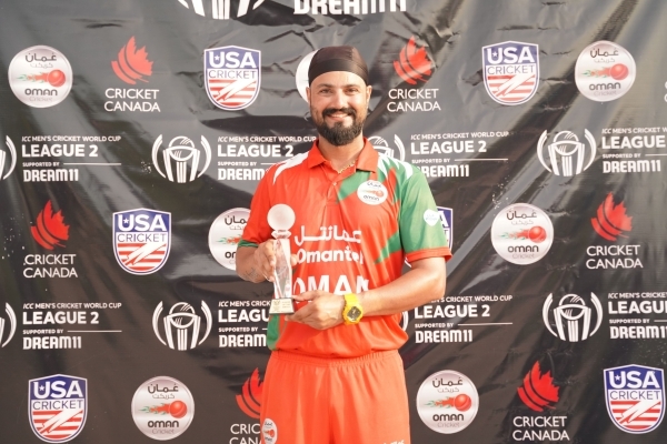 Jatinder guides Oman to dramatic Super Over win over USA
