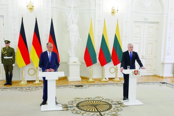 Merz vows to defend allies on Lithuania visit