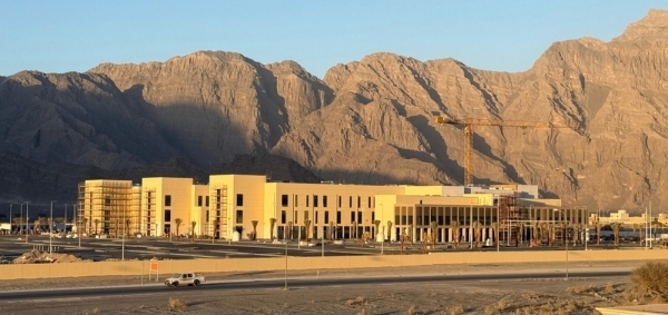 85% work on new Khasab Hospital completed