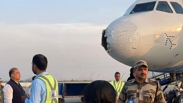Inside a harrowing, hail-damaged flight: ‘We thought it was our last'