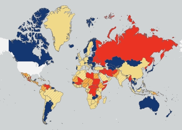 How the US State Department's travel advisory system works