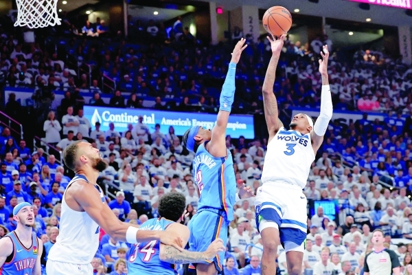 Thunder overwhelm Timberwolves to reach NBA Finals