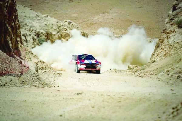 2nd Place for Al Rawahi on day 6 of Jordan Rally