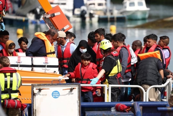 Over 1,100 migrants crossed Channel: UK govt data