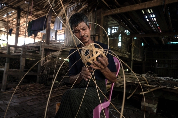 Ancient Myanmar ball game battles for survival in troubled nation
