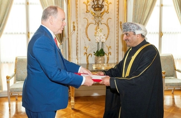 Omani Ambassador presents credentials to Prince of Monaco